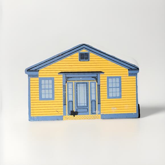Frycrest Farm Homestead Wooster OH Faline Cat’s Meow 1990 Shelf Sitter Vintage - Picture 1 of 6